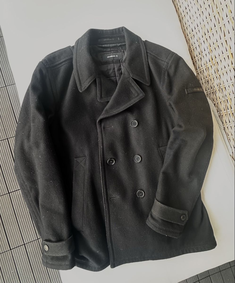 Strellson Cappotti: Strellson black wool jacket – Usato da Zürich venduto da Chrisbubu