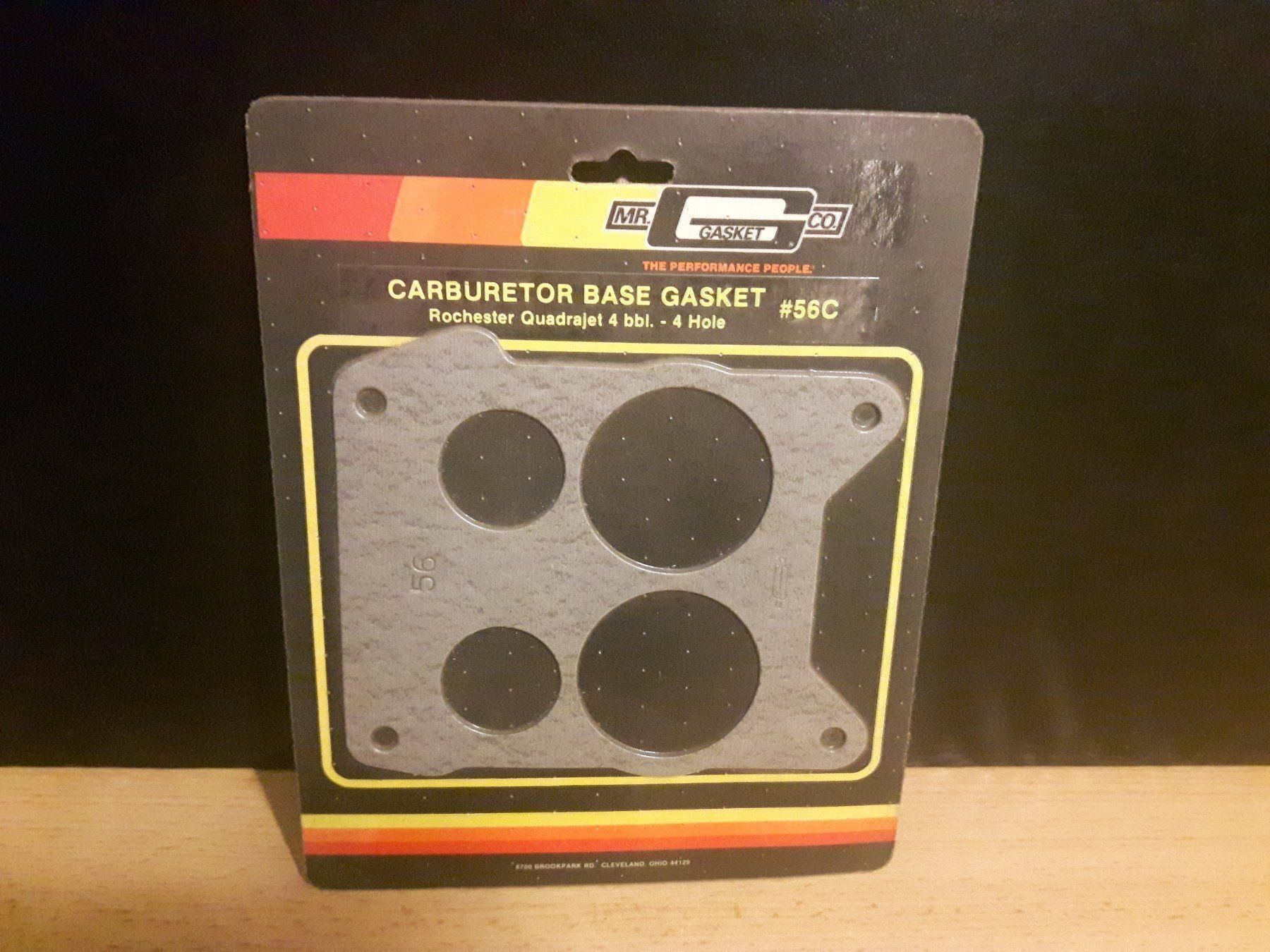 Tutti pezzi di ricambio auto: Vergaser Basisdichtung "Mr. Gasket + Co" – Nuovo (secondo la descrizione) da Boswil venduto da MAF_952
