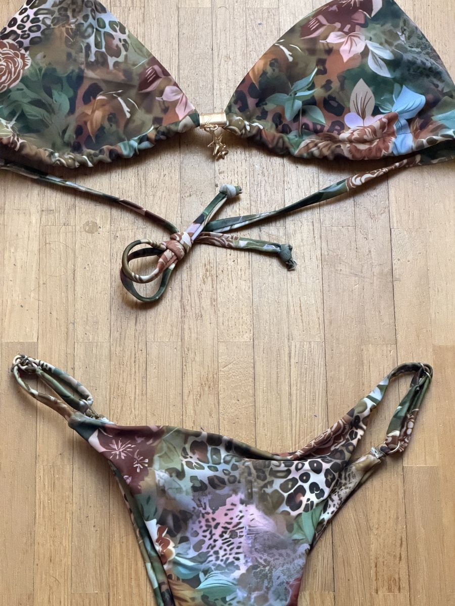 Costumi da bagno & Bikini: Maillot de bain multicolore deux pièces  – Nuovo e nell'imballaggio originale da Le Lignon venduto da Ana2831 1