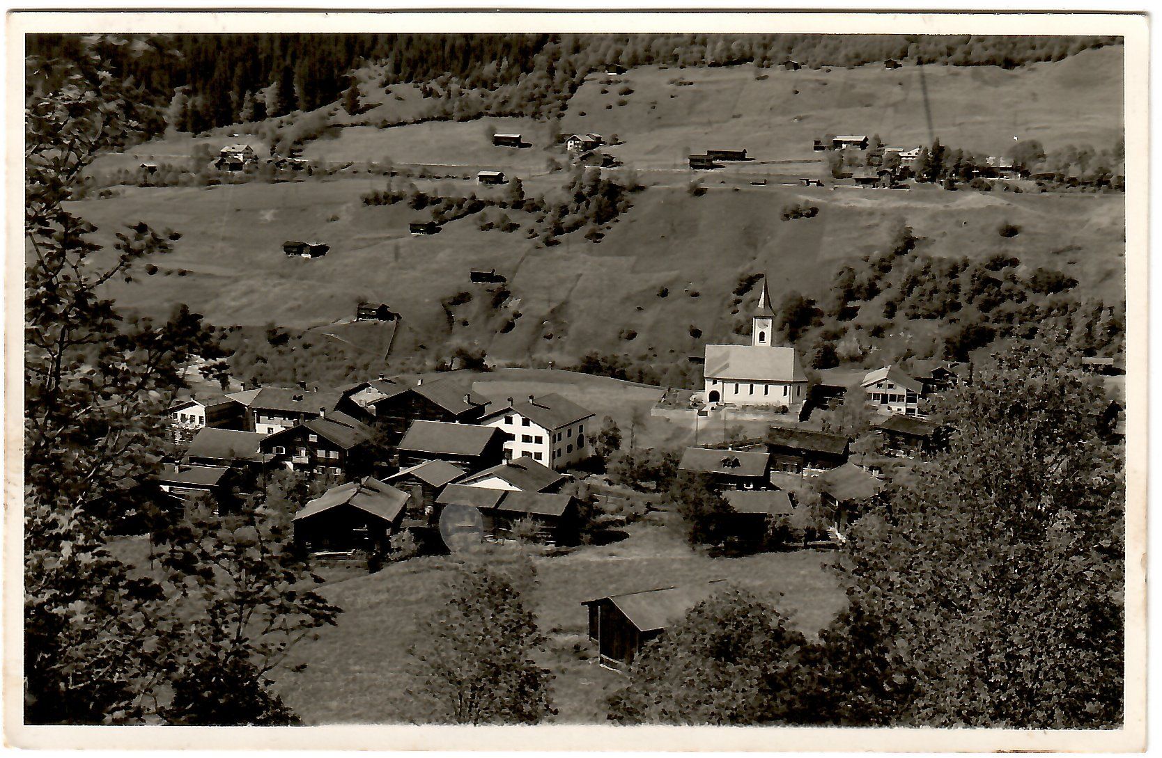 Ansichtskarten: Ansichtskarte  Klosters - Serneus – Gebraucht aus Kerns von etma3