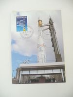 Maximumkarte Nr.635  /  MK 10  6.9.79  Trägerrakete Ariane