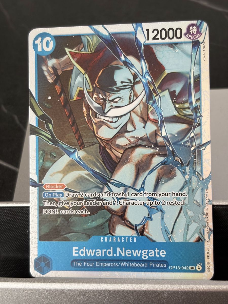 Bandai Carte collezionabili: One Piece OP13-042 Edward.Newgate, Englisch – Nuovo (secondo la descrizione) da St. Gallen venduto da cambitcg