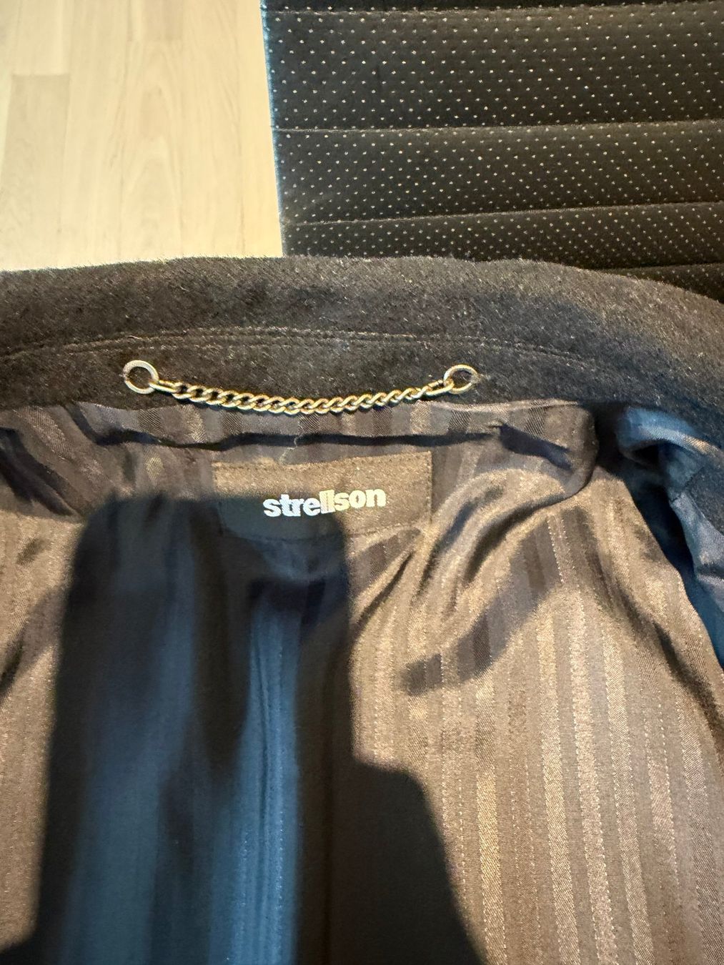 Strellson Cappotti: Strellson Cashmere Mantel - schwarz – Usato da Winterthur venduto da Thorben 1