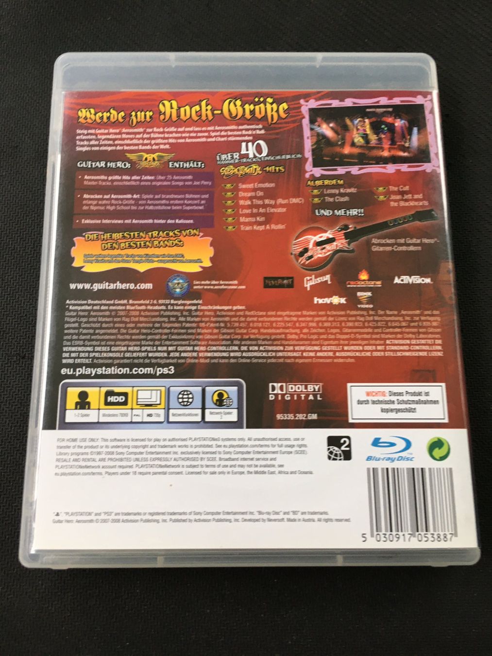 Sony Giochi: Guitar Hero Aerosmith - Playstation 3 / PS3 – Usato da St.Gallen venduto da sjosjo 1