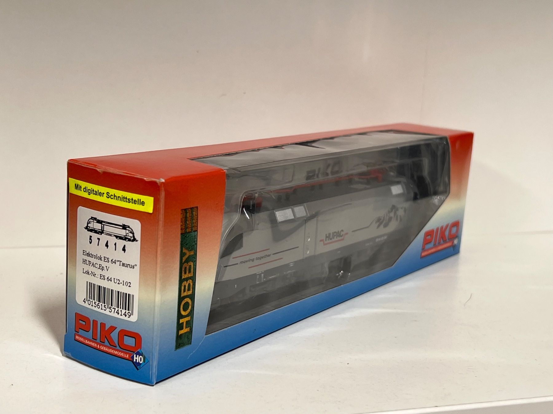 Piko Modelleisenbahnen: Piko 57414 ES 64 Taurus HUPAC H0 DC – Neu (gemäss Beschreibung) aus Neuenhof von ludovicco 8