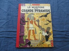 Blake et Mortimer le mystère de la grande pyramide, année 56