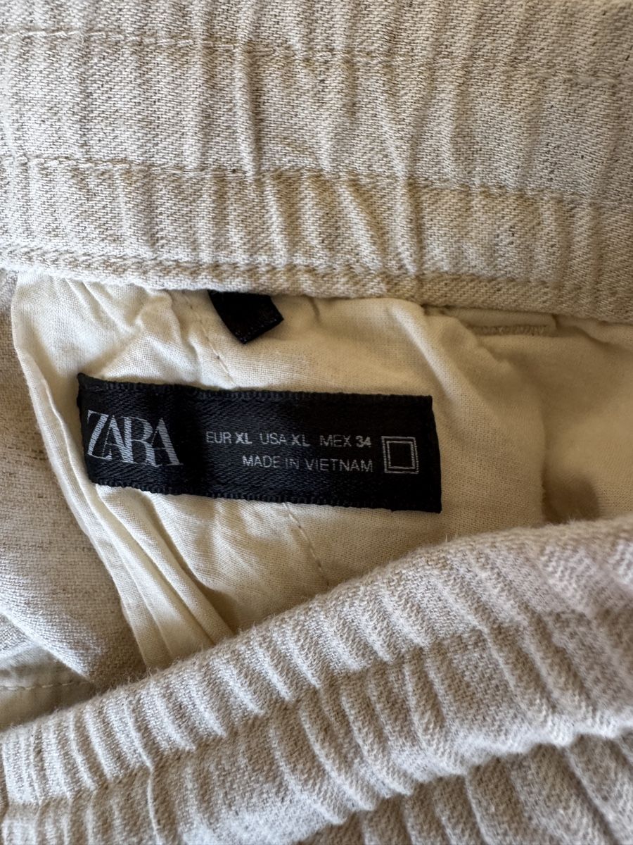 Zara Hosen: Zara - Baumwoll-Leinenhose  – Neu (gemäss Beschreibung) aus Solothurn von roc_656j 1