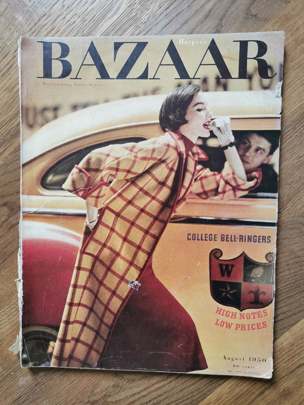 Zeitschriften & Magazine: Original Harper's Bazaar Magazin August 1950 Modejournal – Gebraucht aus Berneck von inamoktal