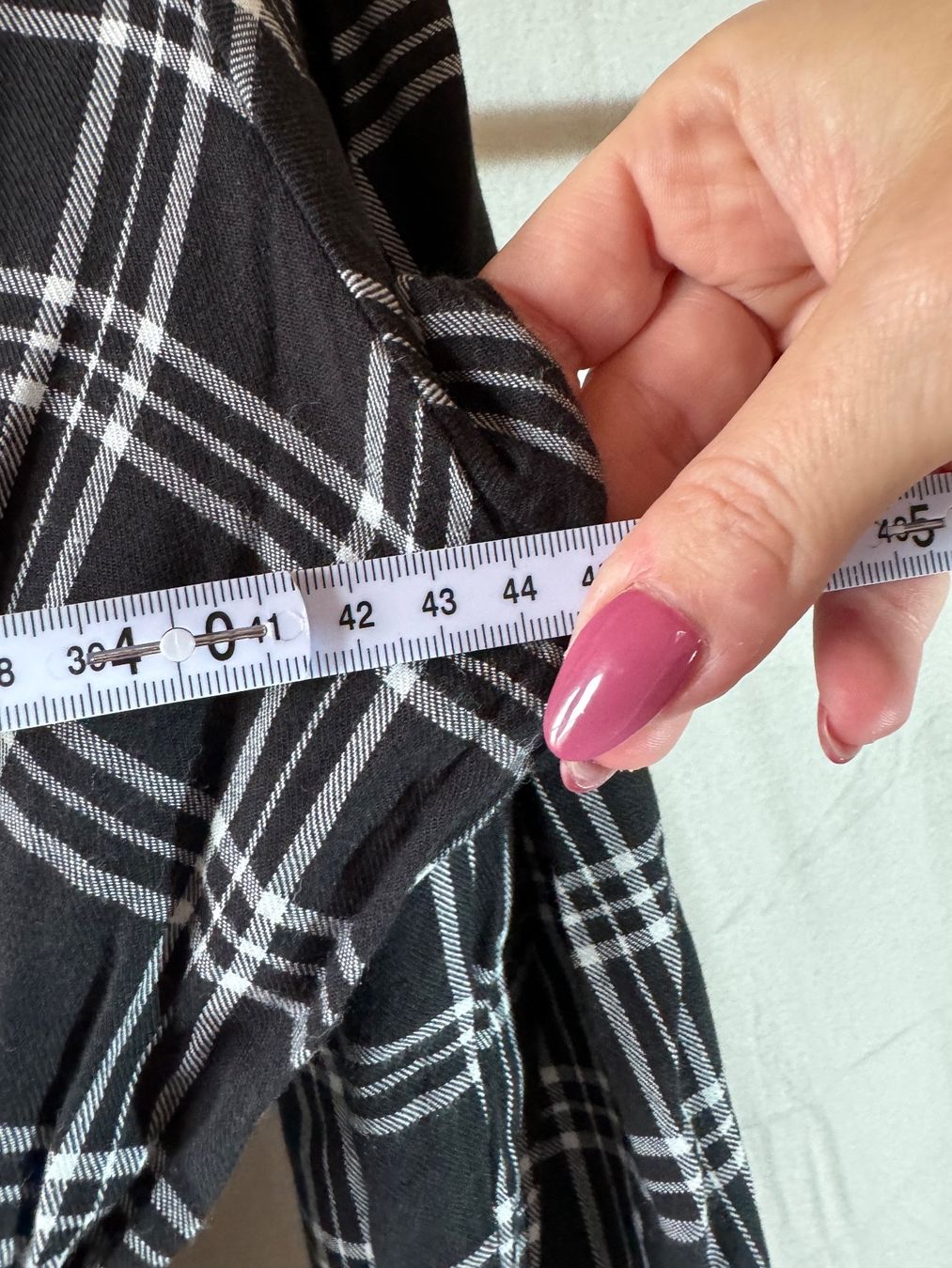 Zebra Camicette: Karierte Bluse mit Schnürung Gr. S – Usato da Grosswangen venduto da SALE_SALE_SALE 4