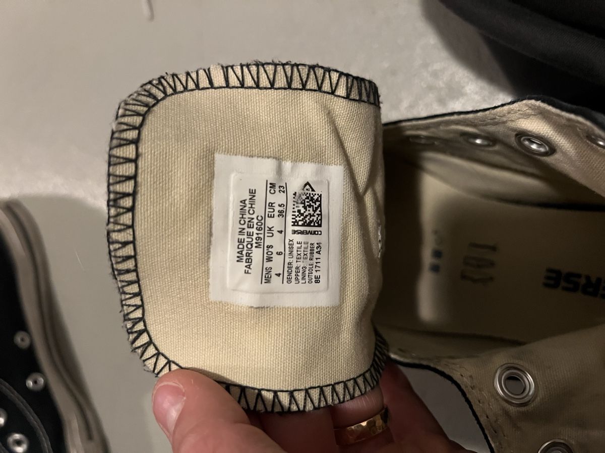 Converse Scarpe da uomo: Converse allstarz – Usato da Märstetten venduto da zerolvlup 1