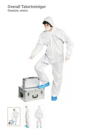 Tatortreiniger Kostüm Overall | NEU !