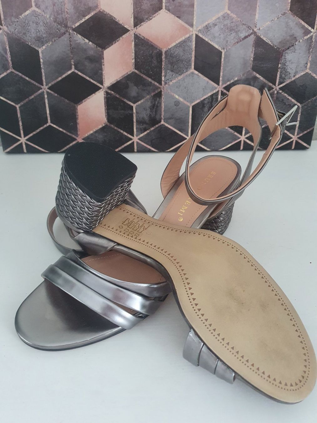 Scarpe da donna: Schuhe Bruno Premi, Leder, Größe 40, silber – Nuovo e nell'imballaggio originale da Zuchwil venduto da ger_ws6t 4