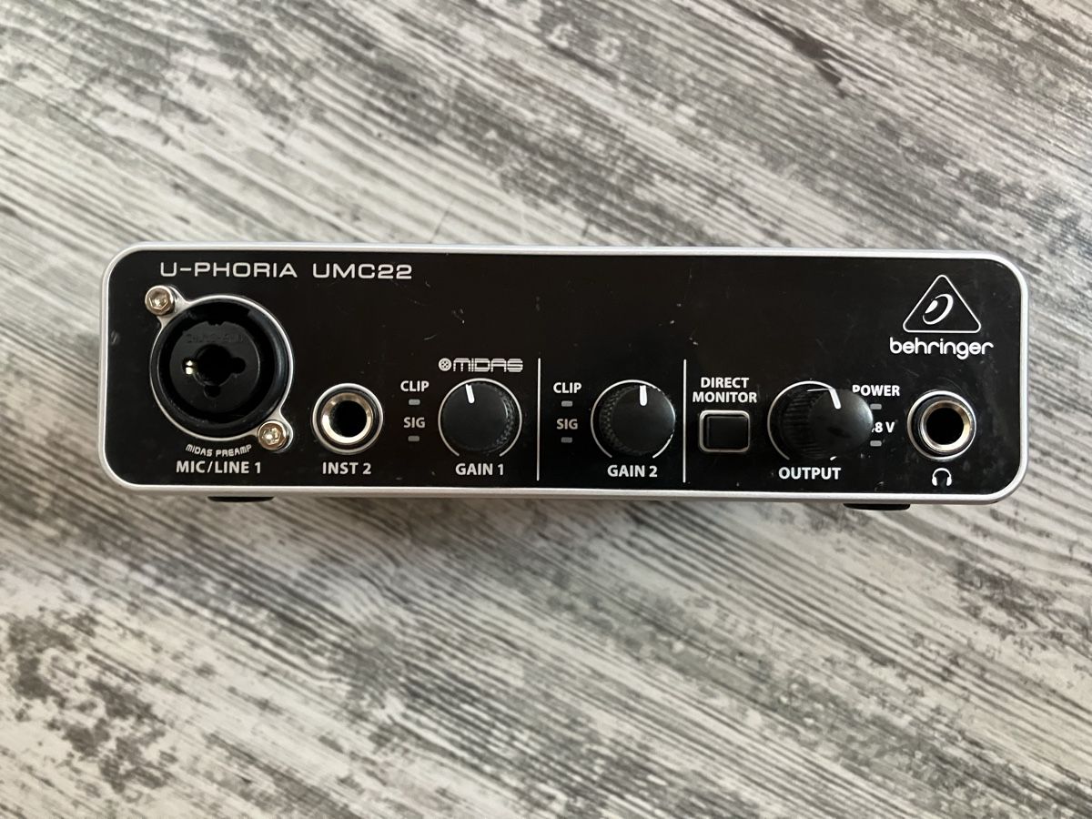 Behringer Studioequipment: Audio Interface - Behringer U-PHORIA UMC22 – Defekt aus Andwil SG von Kaltbrunner 5