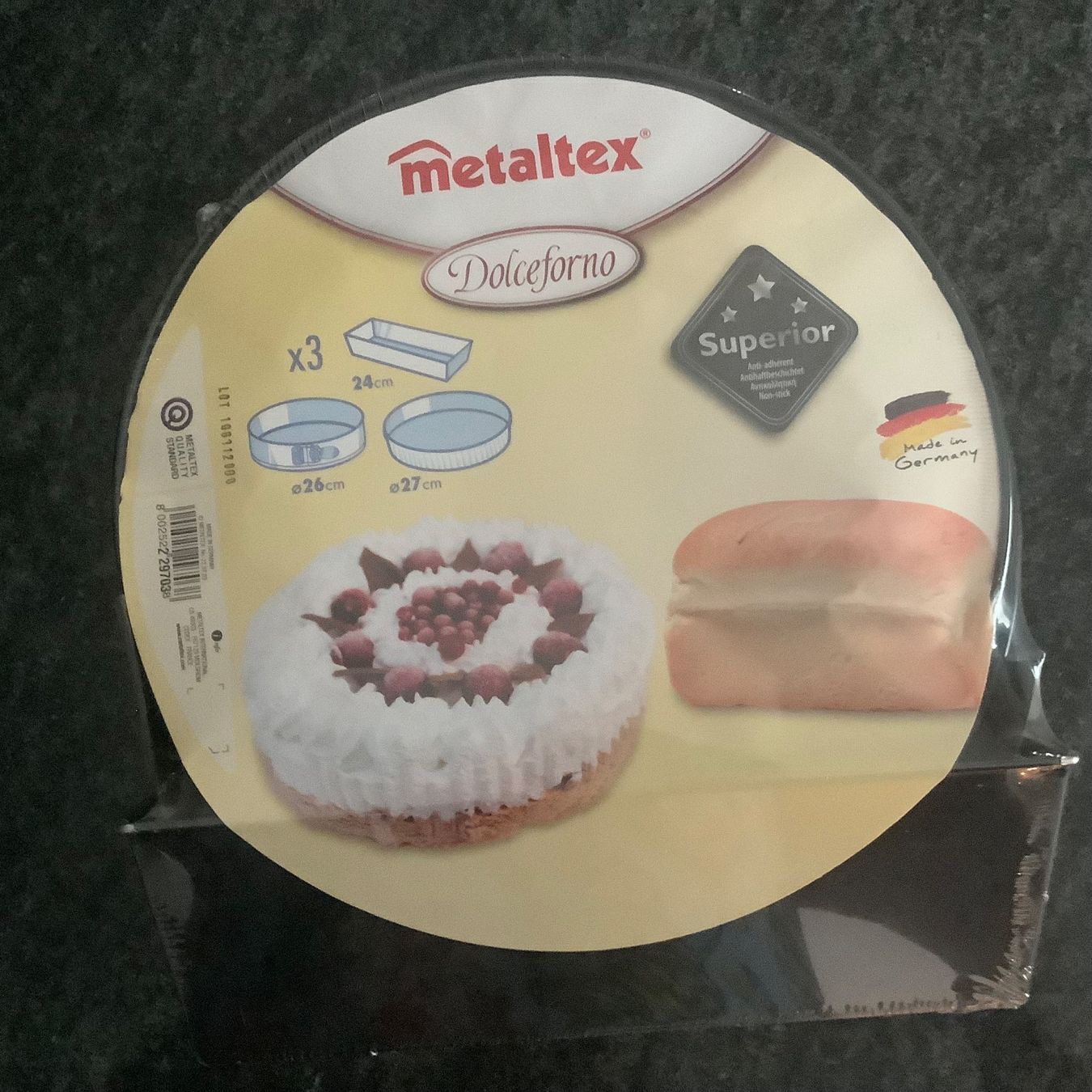 Moules à gâteaux: BACKSET 3 -TEILIG NEU – Neuf avec emballage d'origine à Dietikon par Miquel00