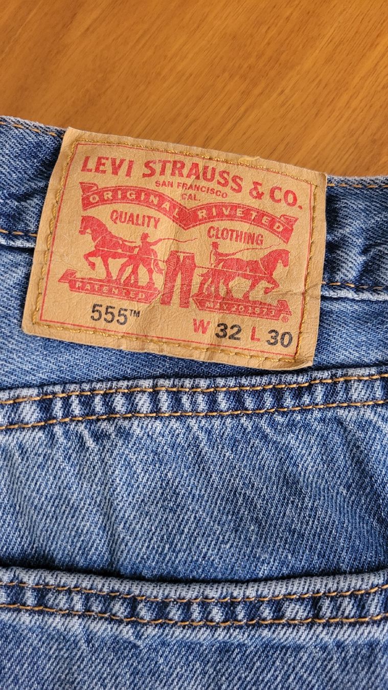 Levi's Jeans: Levi's 555 Jeans W32 L30  – Neu (gemäss Beschreibung) aus Riehen von l_75 3