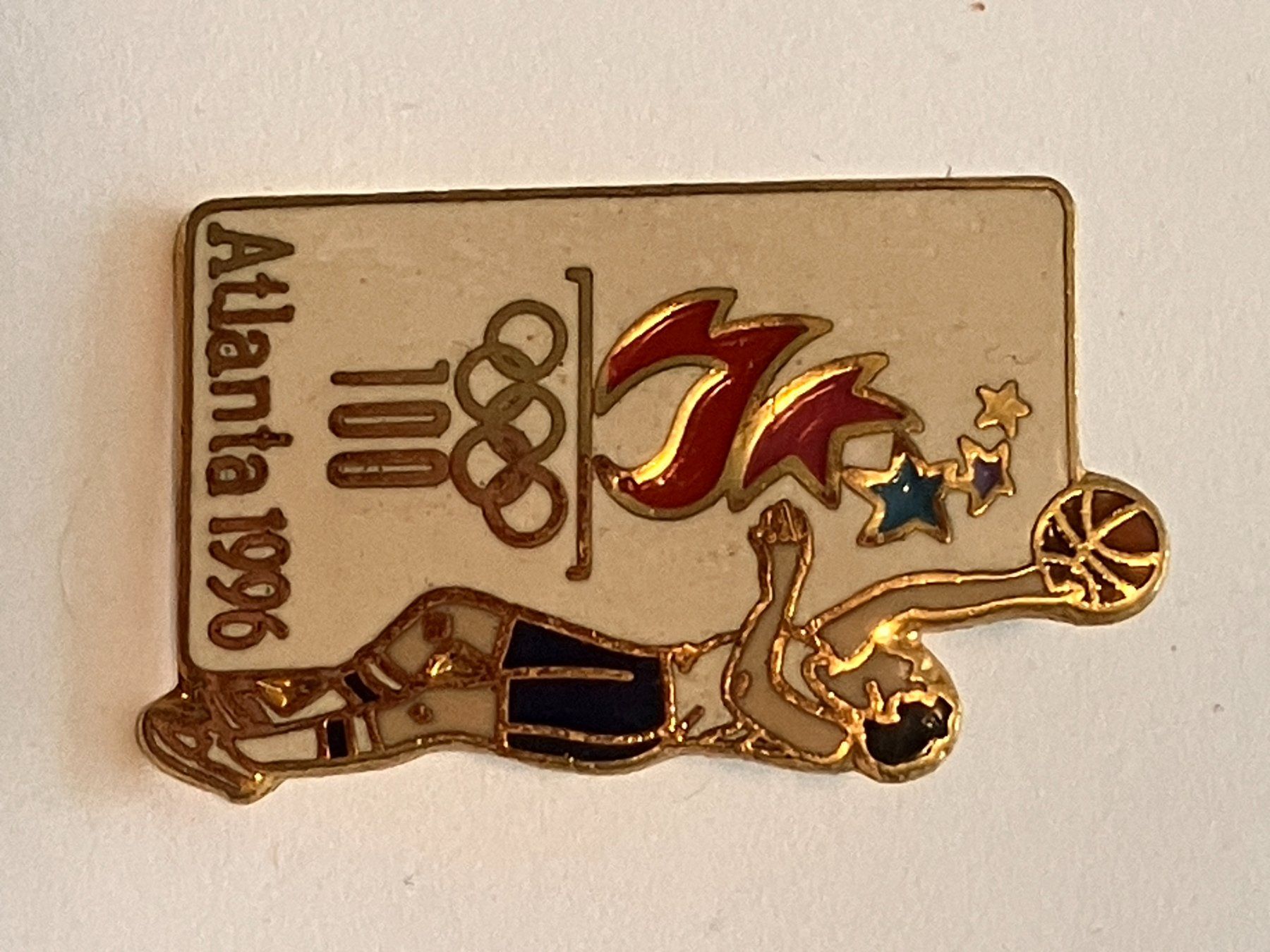 Placchette & Badge: 1 Pin Atlanta 1996 Olympia – Usato da Basel venduto da djwwpp
