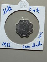 Malte - 2 mils - 1972 - UNC - Croix Malte
