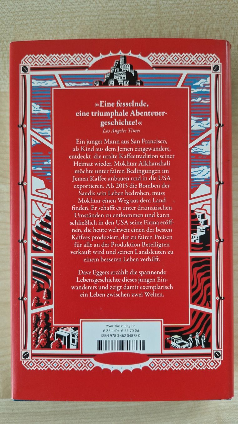 Libri: Der Mönch von Mokka / Dave Eggers – Usato da Malters venduto da page02 1