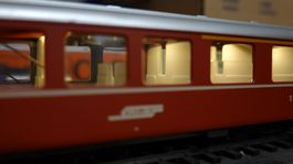 e67 Bemo 3256 126  RhB AB Einheitswagen I 1546  / Spielware