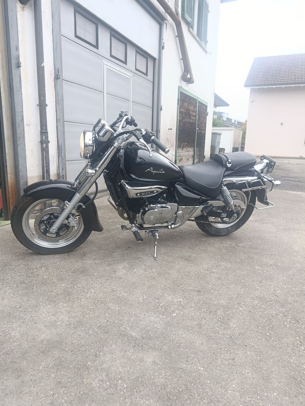 Hyosung Chopper: Hyosung aguila 250 – Gebraucht aus laufen von alexi74 2