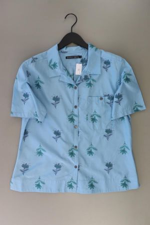 Gudrun Sjöden Bluse mit Seide Gr. L blau