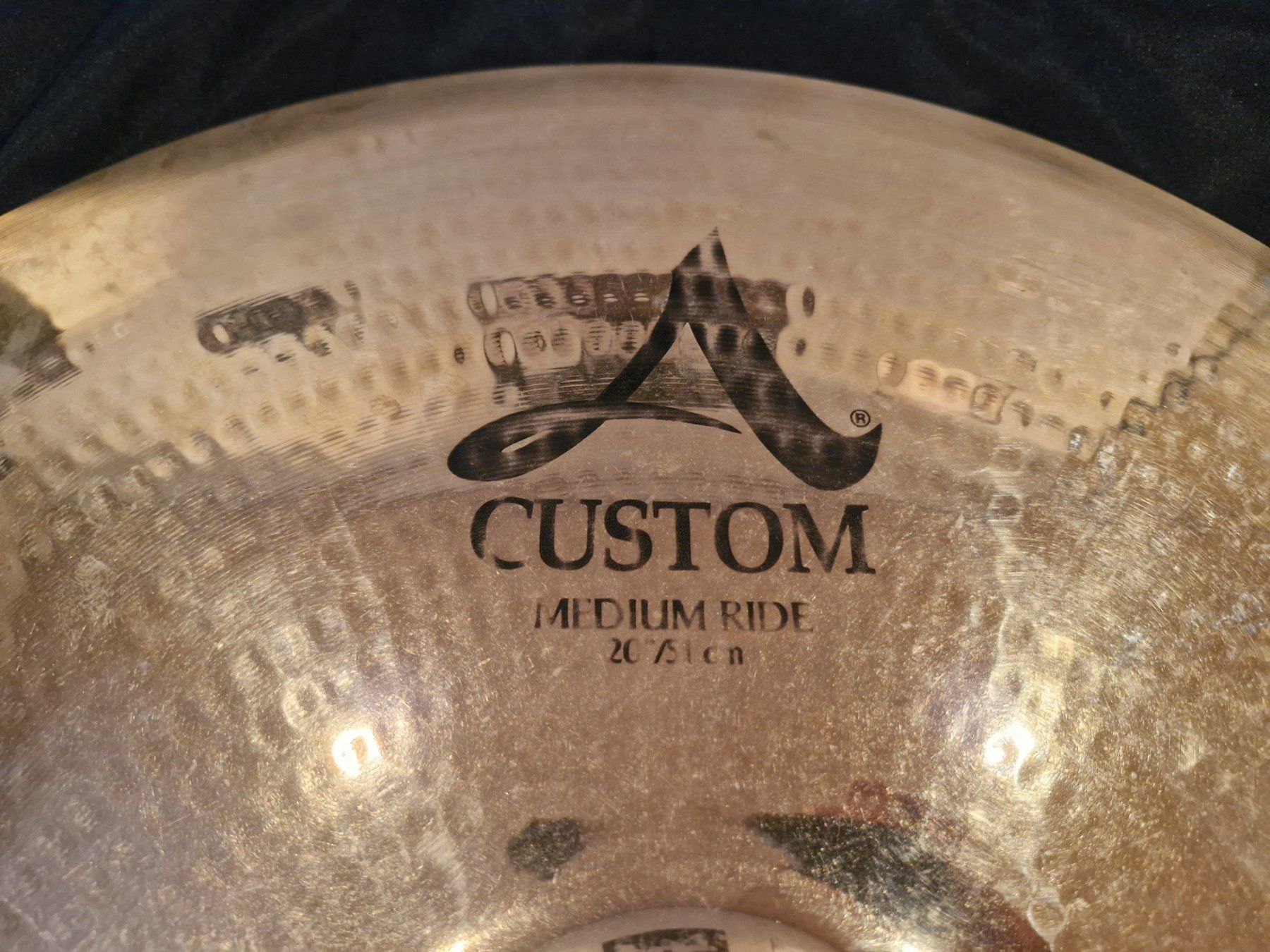 Zildjian Strumenti musicali: Zildjian A Custom 20" Medium Ride – Usato da Boenigen venduto da Fullfart-Choppers 1