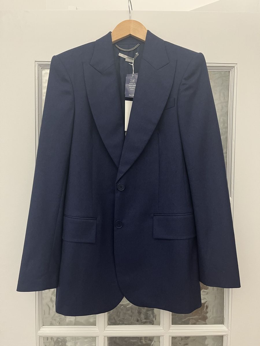 Stella McCartney Giacche: Stella McCartney Blazer in dunkelblau – Nuovo e nell'imballaggio originale da Zürich venduto da bim_qy95 1