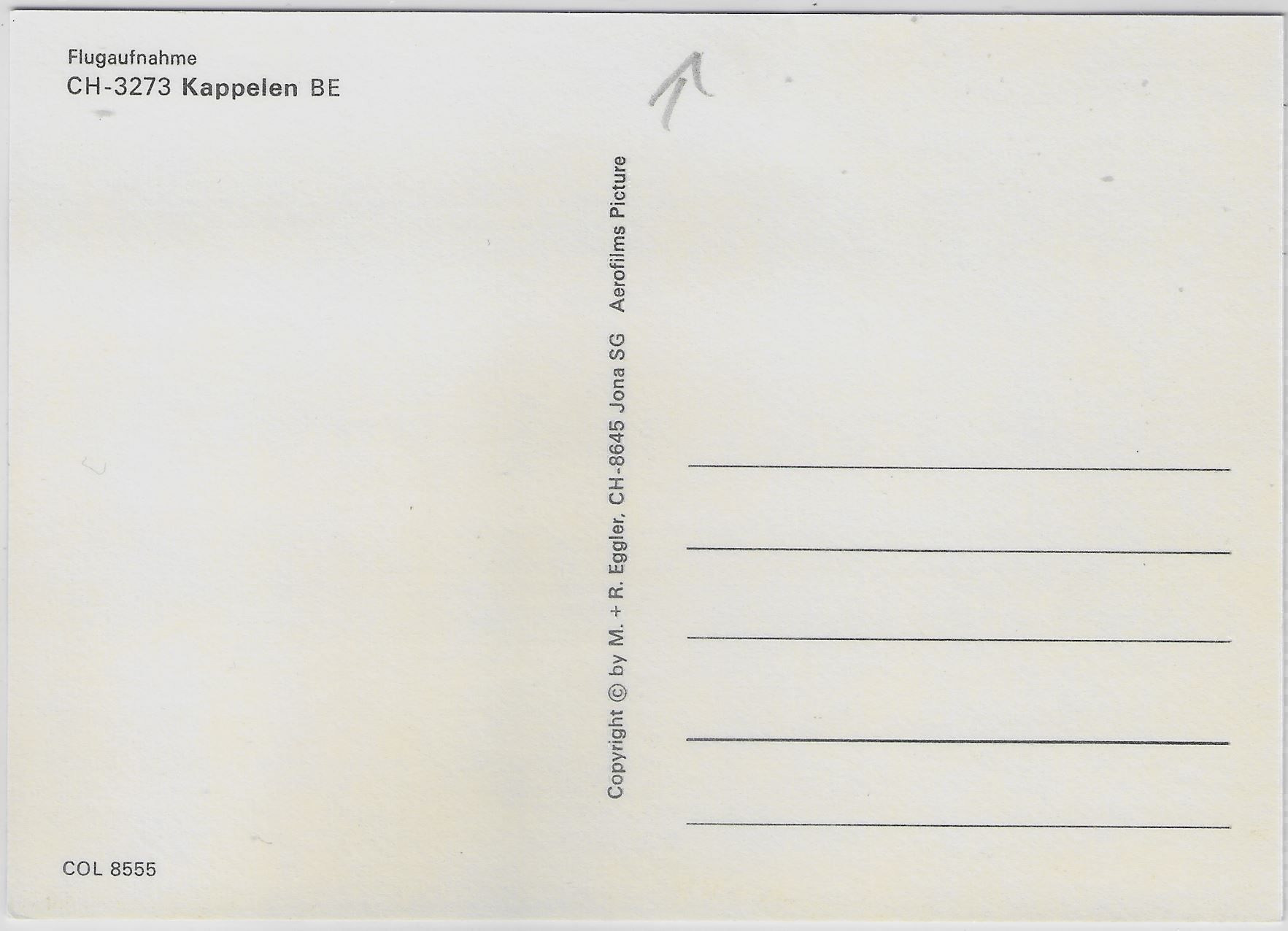 Cartoline postali: Flugaufnahme Kappelen BE – Antico da Ettingen venduto da Kartenplanet 1
