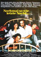Original Filmplakat "Nochmal so wie letzte Nacht" 1986