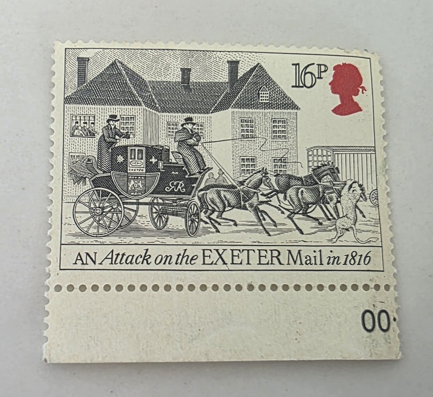 Tutti i francobolli: An Attack the EXETER Mail in 1816 – Nuovo (secondo la descrizione) da Niederuzwil venduto da 262305