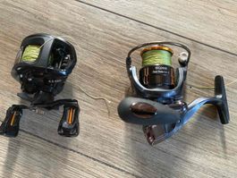 Moulinets pêche x2