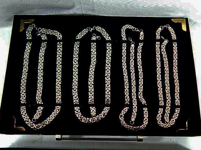 Catenine: 99 Stk. Schmuckstücke Collier Koffer – Nuovo (secondo la descrizione) da Hittnau venduto da Silvio50 4
