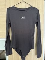 Levi's Body Langarm grau Baumwolle Gr. S