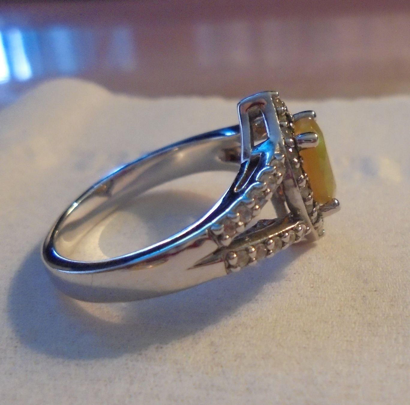 Anelli: Echtschmuck: Silberring 925er mit Welo-Opal / 56 – Nuovo (secondo la descrizione) da Zuchwil venduto da maumauchi 3
