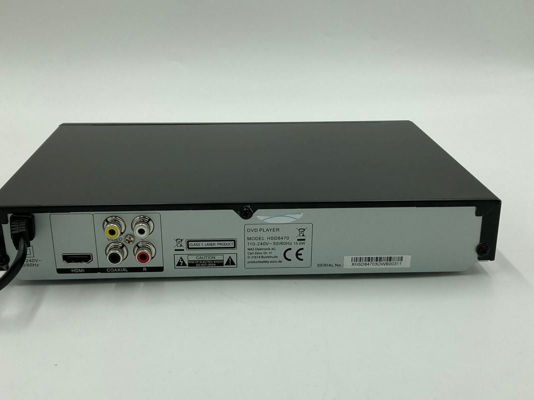 Lecteur multimedia & Streamer: XORO | Bluray Player + DVD Player | Schwarz – Neuf (Voir description) à Wittenbach par Restwert_St-Gallen 2