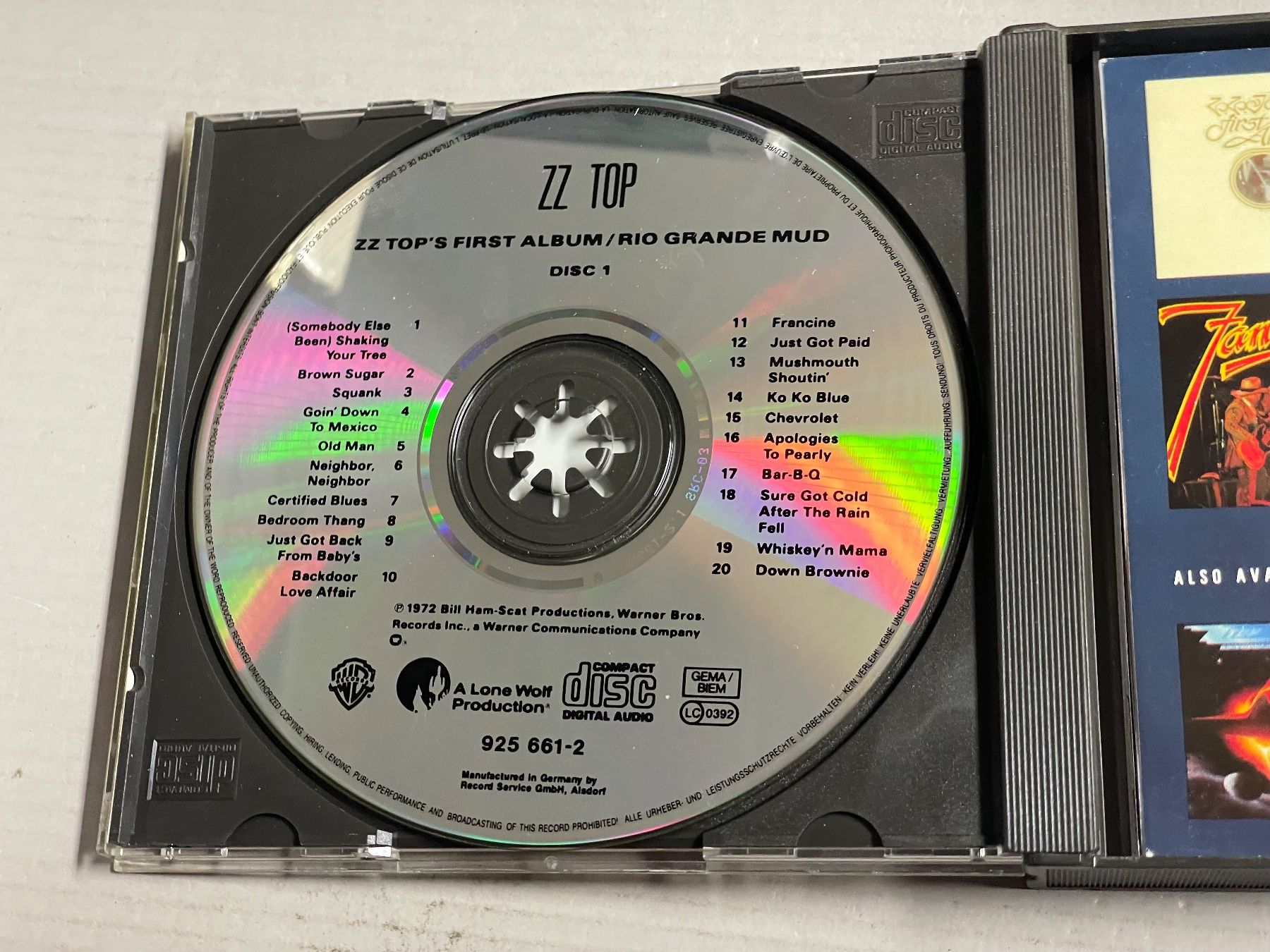 CD: ZZ Top-The Sixpack – Usato da Muri b. Bern venduto da AdidasCollector 6