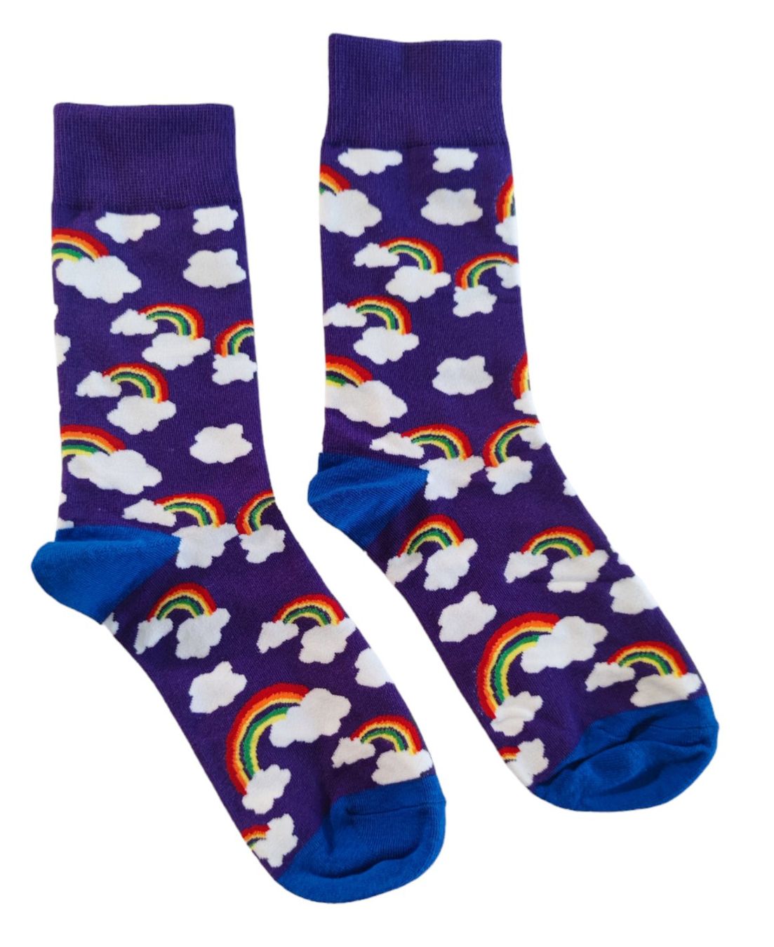 Calze: Socken Regenbogen / Pride / Rainbow / Wolken / Clouds – Nuovo e nell'imballaggio originale da Zürich venduto da amysmith