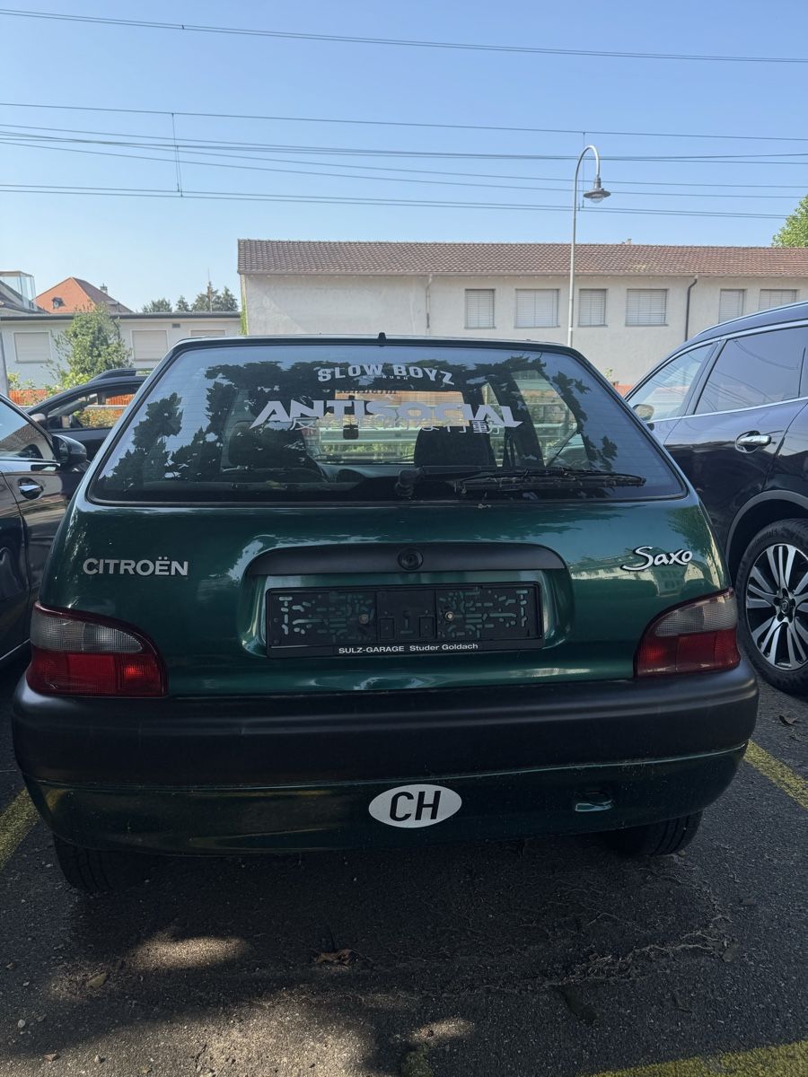 Citroën Autos: Citroen Saxo 1.4 – Defekt aus Rorschach von Trash1 1