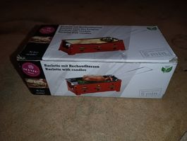 Mini RACLETTE mit Rechaud Kerzen