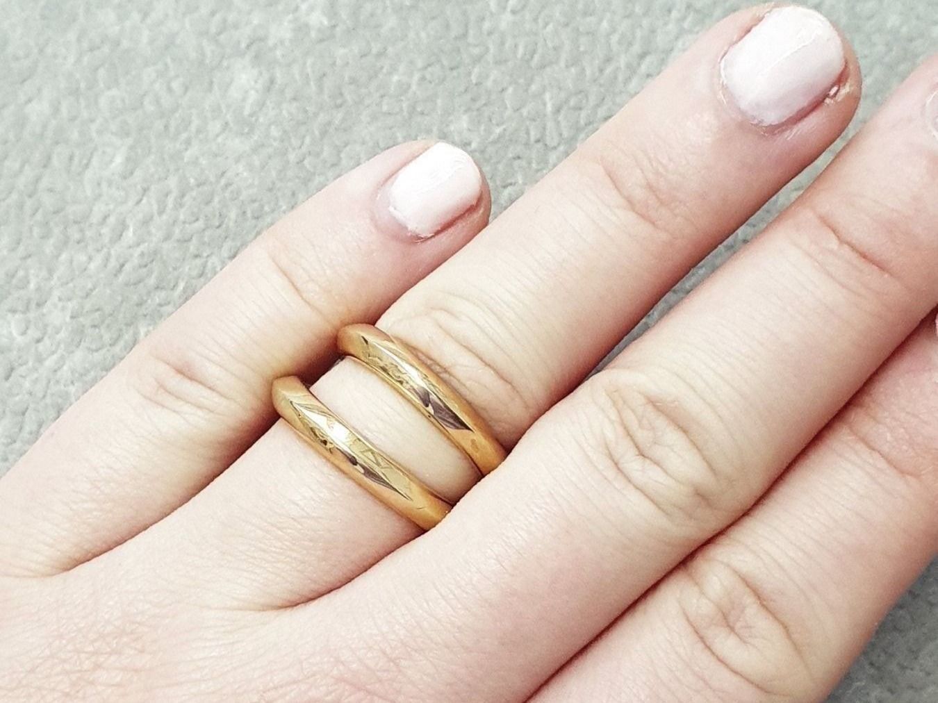 Anelli: Traumhaft schöne Eheringe aus 750 Gold – Nuovo (secondo la descrizione) da Unterägeri venduto da Altgoldschmuck 3
