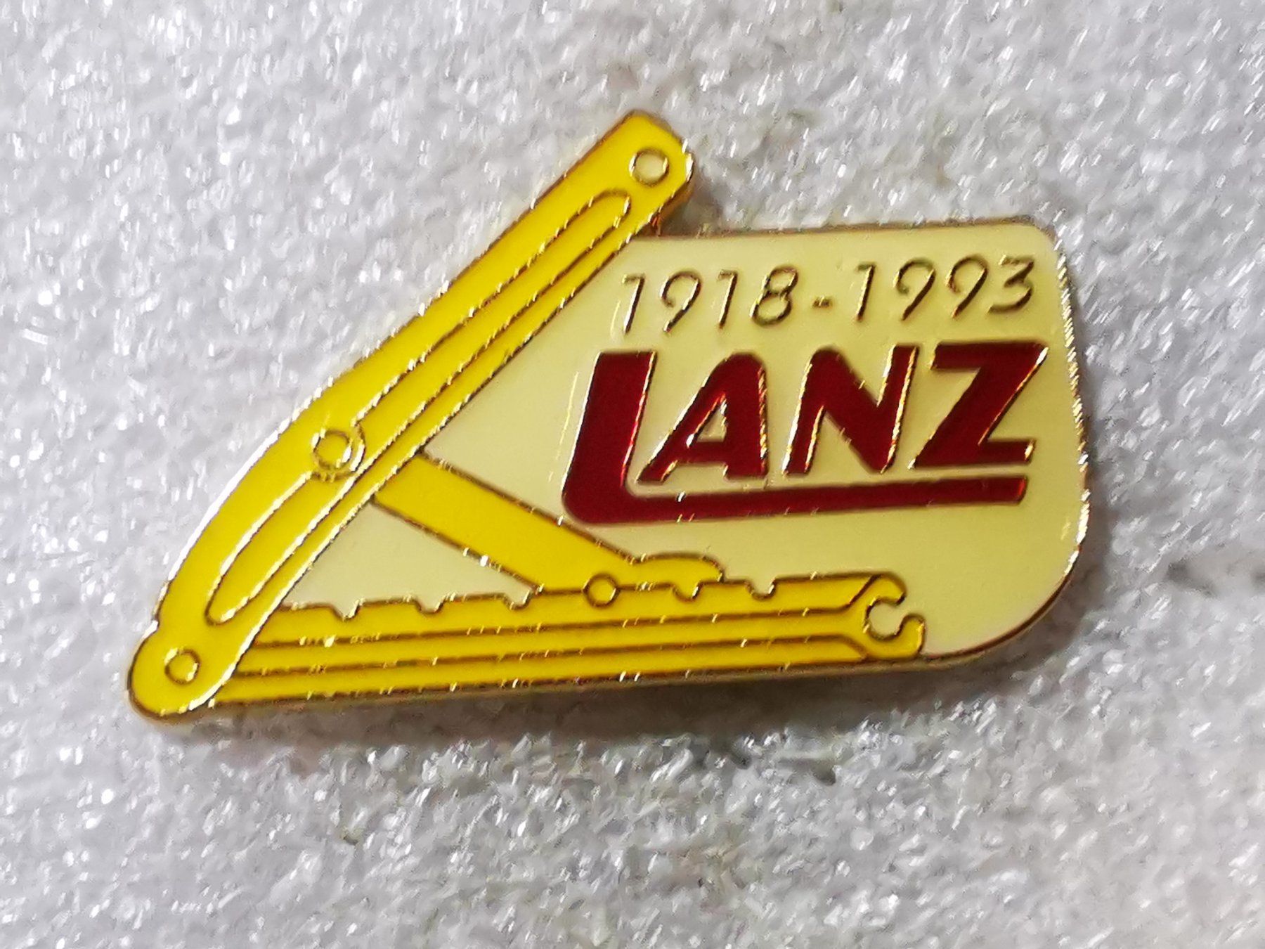 Plaketten & Abzeichen: Ansteckpin 94: Lanz – Gebraucht aus Oppligen von Pin-Fall-Shop