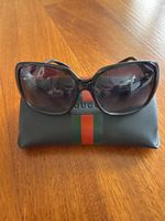 Gucci Sunglasses, Black Frame, Summer Style, Case Included