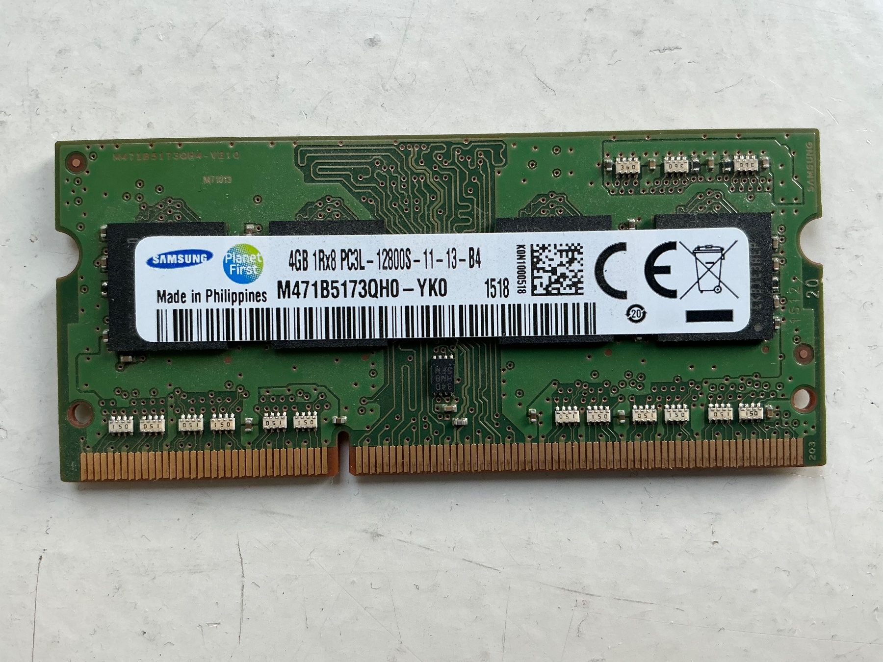 Samsung Memoria / RAM: SODIMM 4GB RAM – Usato da Zürich venduto da nar_wal