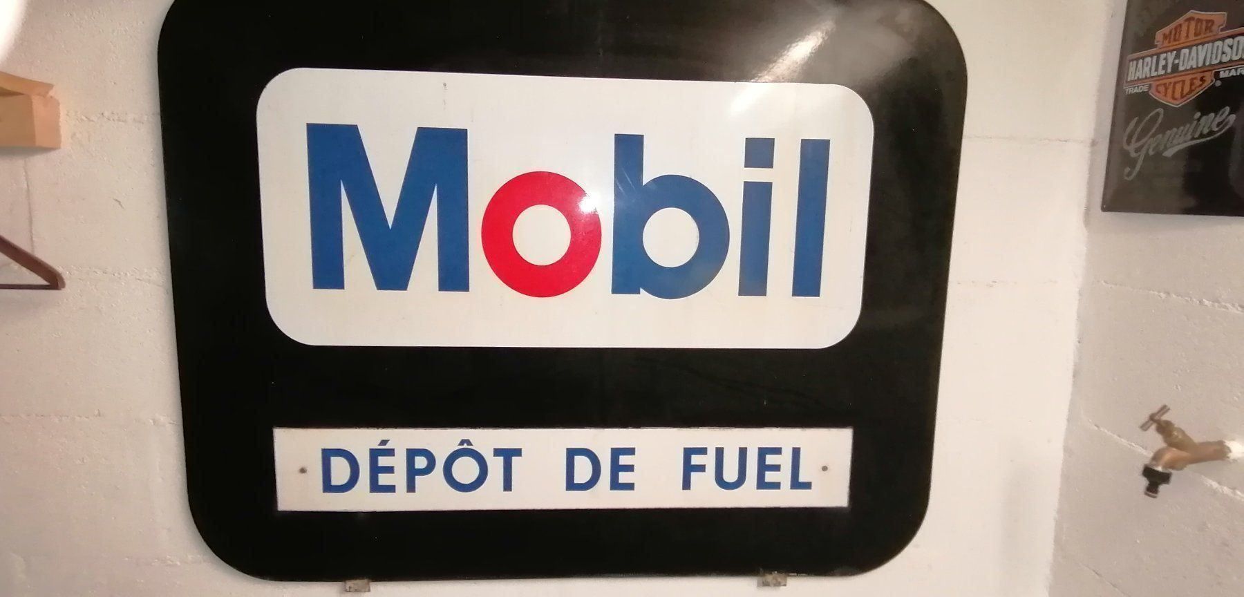 Schilder: Mobil Oil Werbeschild – Gebraucht aus Schübelbach von joker55
