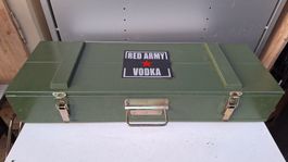 Militärkiste, Holzkiste Aufbewahrung