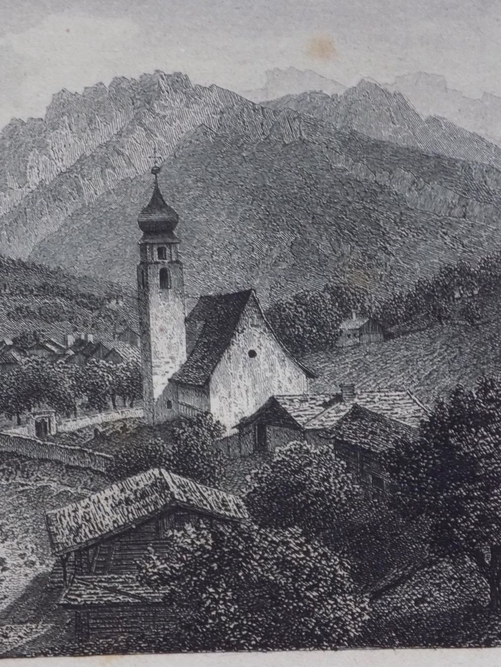 Incisioni: Dorf Fideris Prättigau – Usato da Risch venduto da Rischli15 7