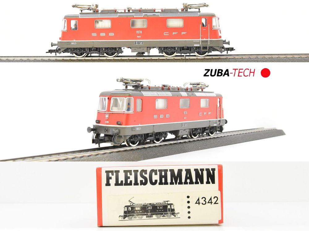 Fleischmann 4342 E-Lok Re 4/4 II SBB H0 GS Analog mit OVP | Kaufen auf ...