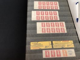 Timbres francaises a utiliser! 37x permanente + 497 FFR !!!