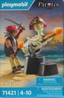 PLAYMOBIL PIRATES 71421 PIRATA CON CANNONE FIGURE new