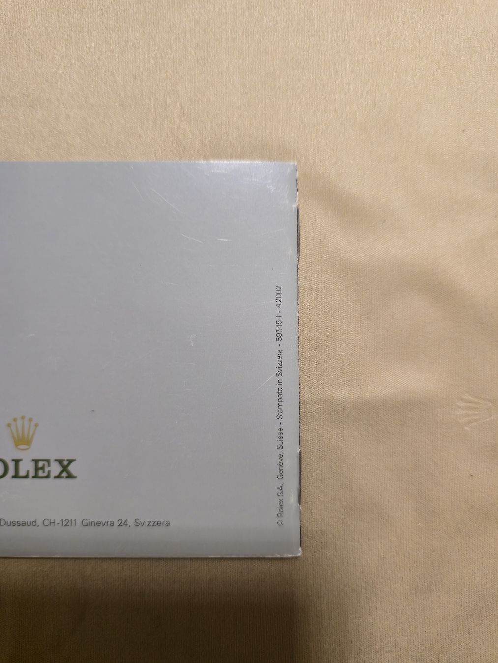 Rolex Documenti: Rolex booklet Explorer 1 und 2 ab 2002 – Usato da S. Antonino venduto da paoloc1842 1
